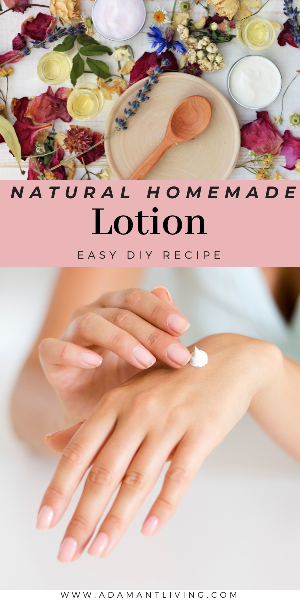 Natural Homemade Lotion