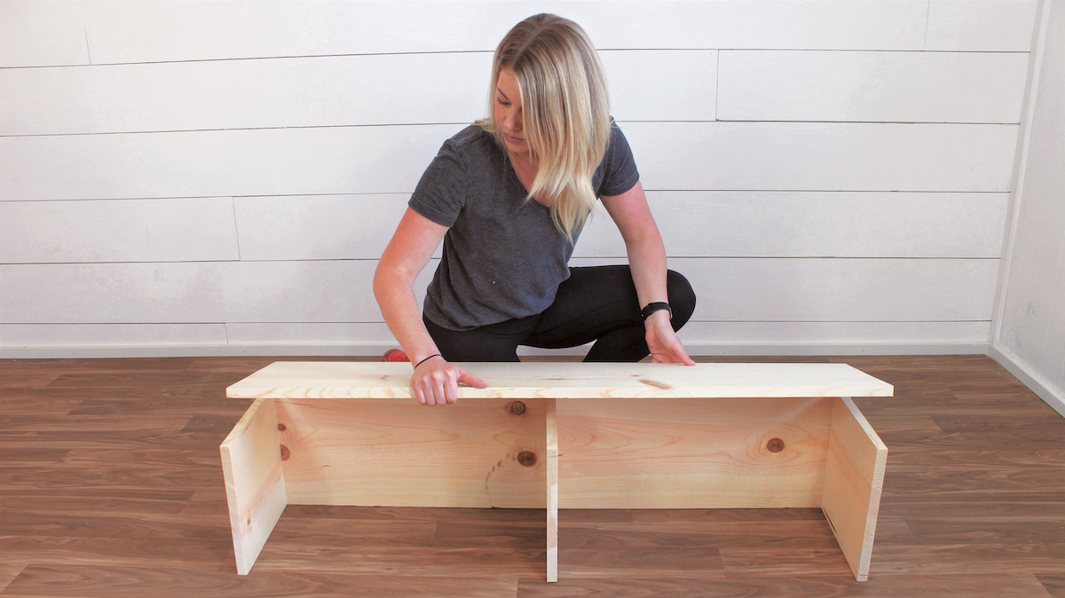 Step 4 - DIY Buffet Table (Farmhouse Style Sideboard)