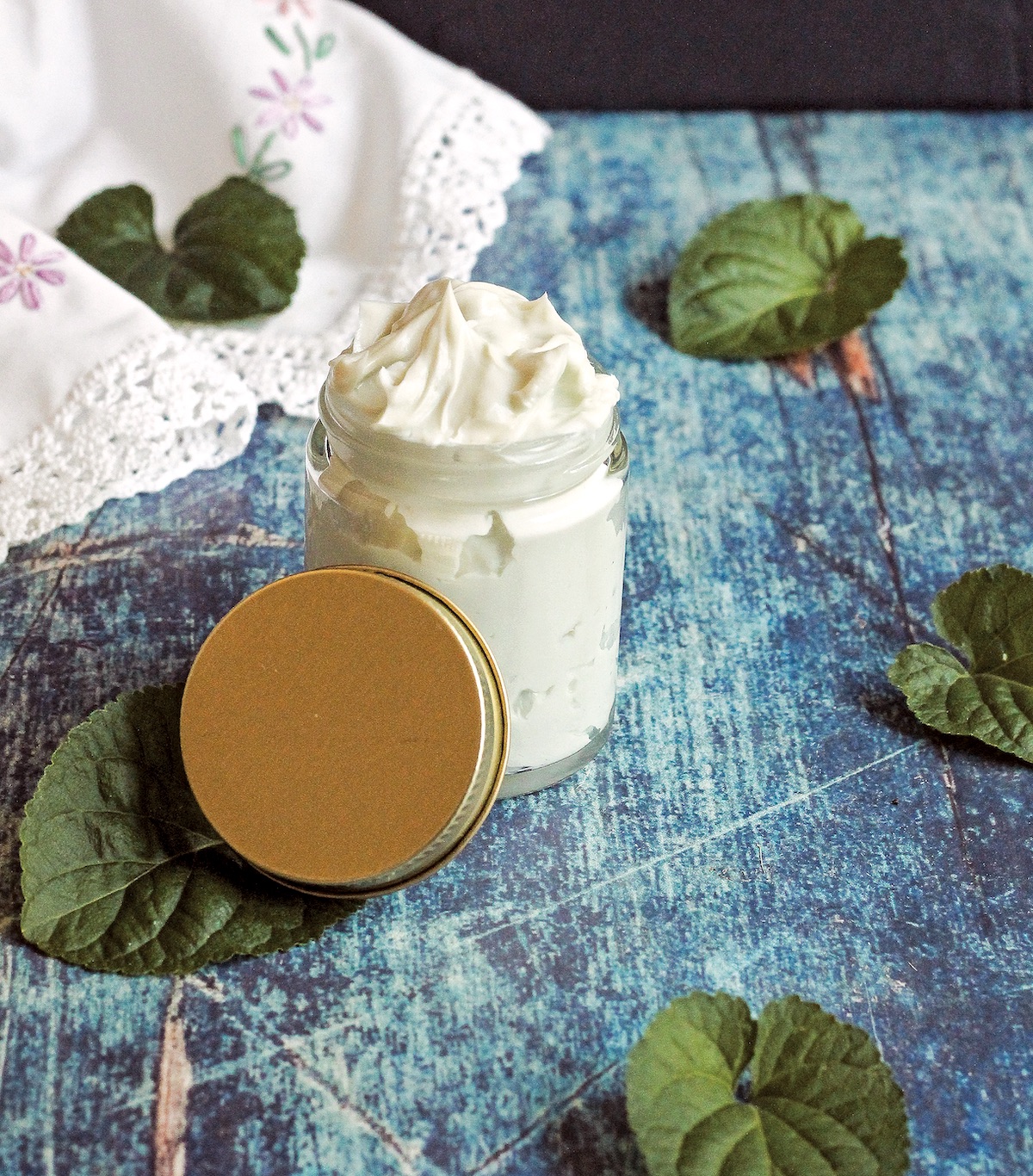 Backyard Herbal Apothecary violet cream