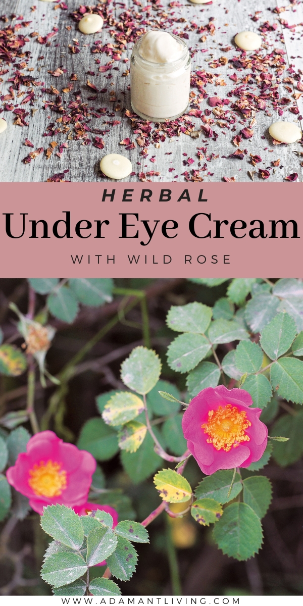 Herbal Under Eye Cream with Rose